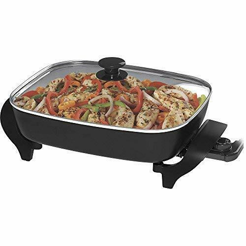 Oster Titanium Infused DuraCeramic Electric Skillet 16" x 12"