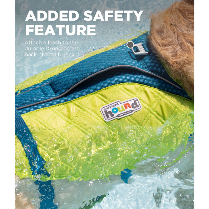 Pet Palette Distribution - Outward Hound Standley Sport Life Jacket Green Medium - Dog.Dog.Cat.