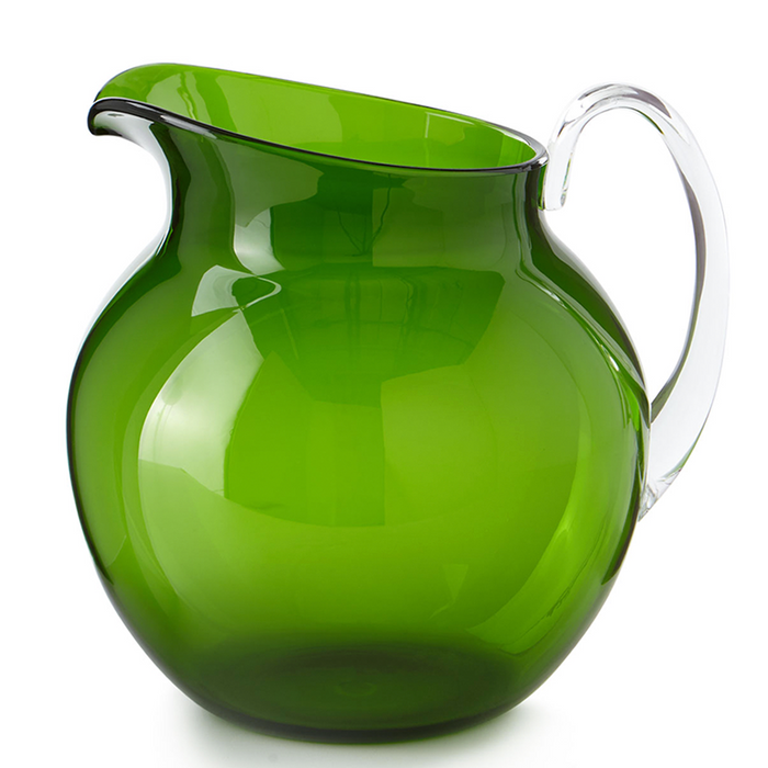 PALLA TRANSPARENT PITCHER IN GREEN