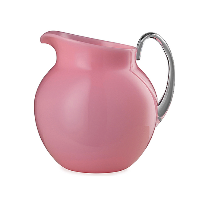 PALLINA GLAZED PITCHER IN PINK