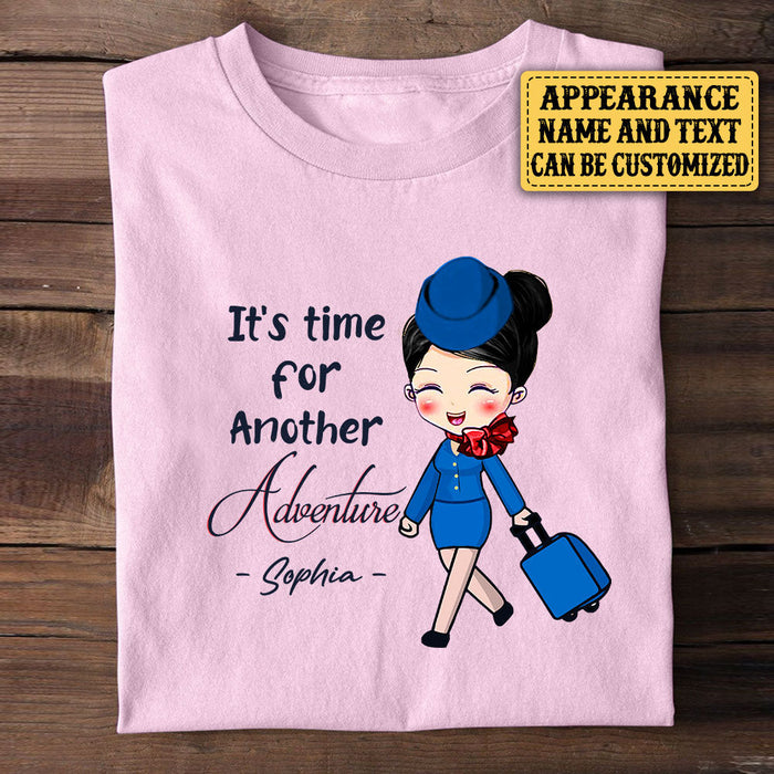 Personalized Flight Attendant Shirt