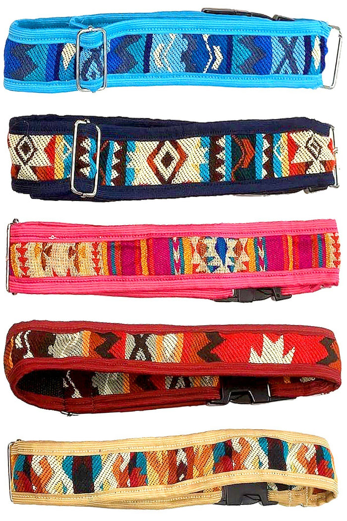 Pichincha - Tribal Pattern Ecuadorian Large Pet Dog Thick Collar - Dog.Dog.Cat.