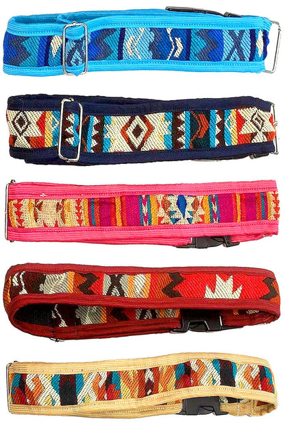 Pichincha - Tribal Pattern Ecuadorian Large Pet Dog Thick Collar - Dog.Dog.Cat.