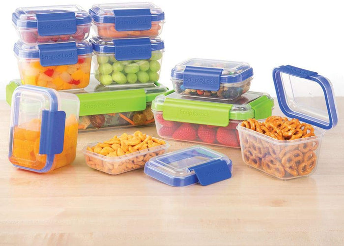Progressive SnapLock 20-Piece Container Set, Multicolored