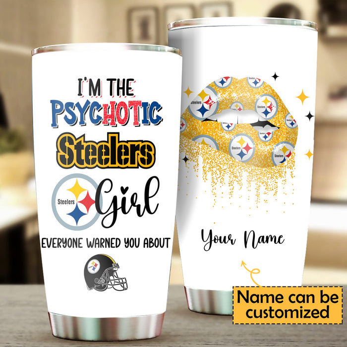 Psychotic Girl Stainless Steel Tumbler - PBSTL