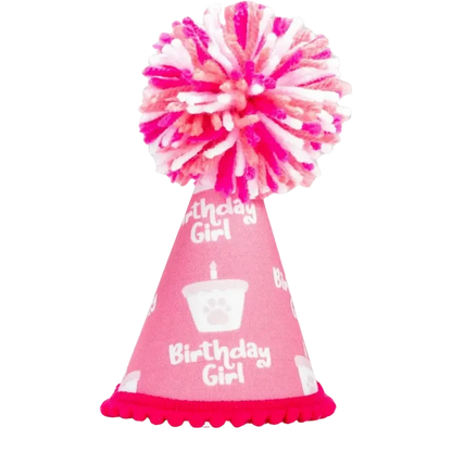 Pup Party Hats – Barkday Girl Hat | Handcrafted Dog Birthday Party Hat