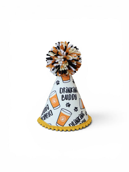 Pup Party Hats – Beer Buddy Dog Hat | Handcrafted Dog Party Hat