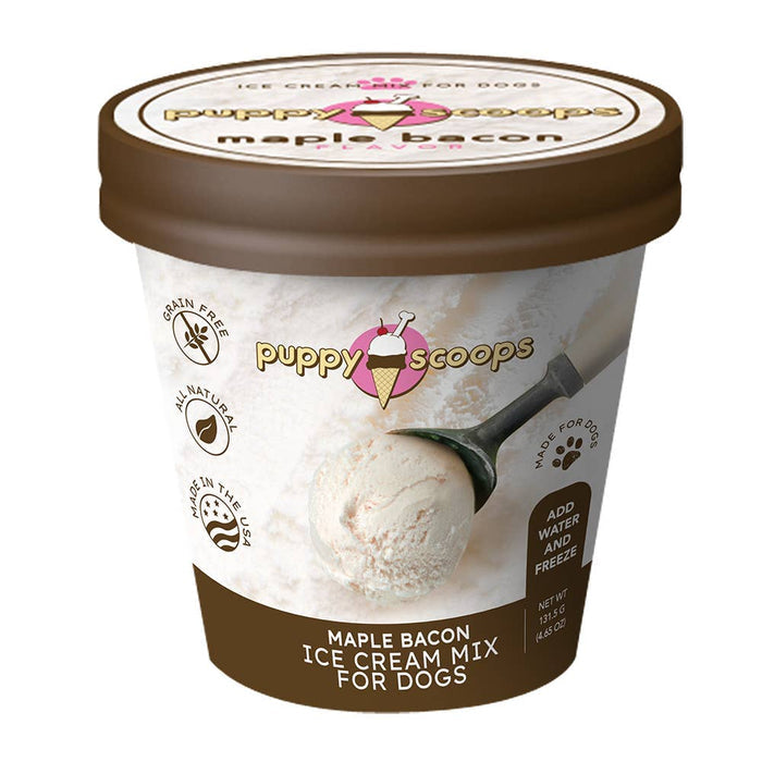 Puppy Cake Scoops Ice Cream Mix Maple Bacon - Dog.Dog.Cat.
