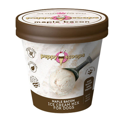 Puppy Cake Scoops Ice Cream Mix Maple Bacon - Dog.Dog.Cat.