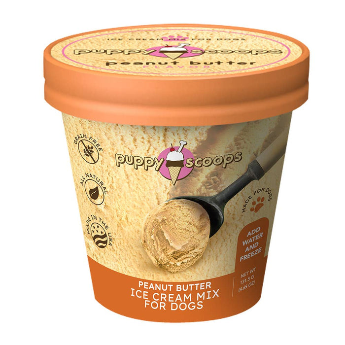 Puppy Cake Scoops Ice Cream Mix Peanut Butter - Dog.Dog.Cat.