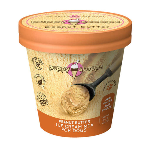 Puppy Cake Scoops Ice Cream Mix Peanut Butter - Dog.Dog.Cat.