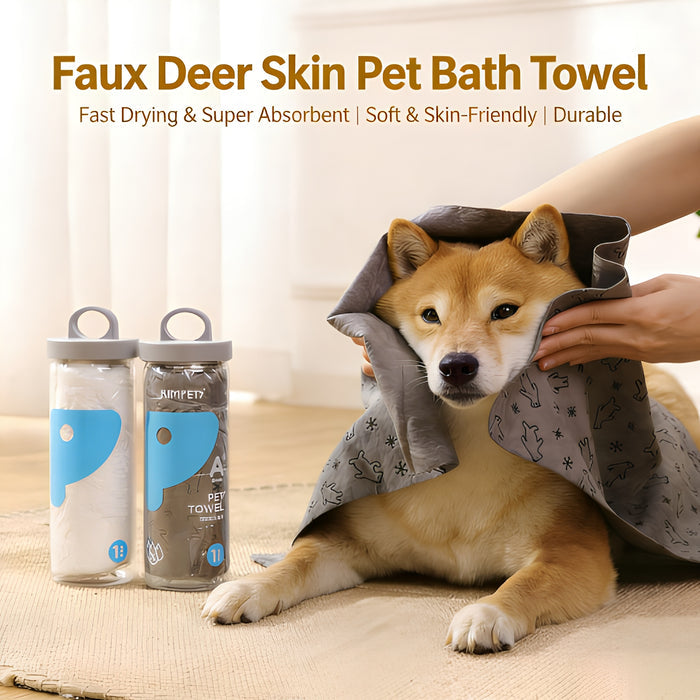 PVA Cooling & Drying Pet Towel – Ultra-Absorbent, Eco-Friendly - Dog.Dog.Cat.