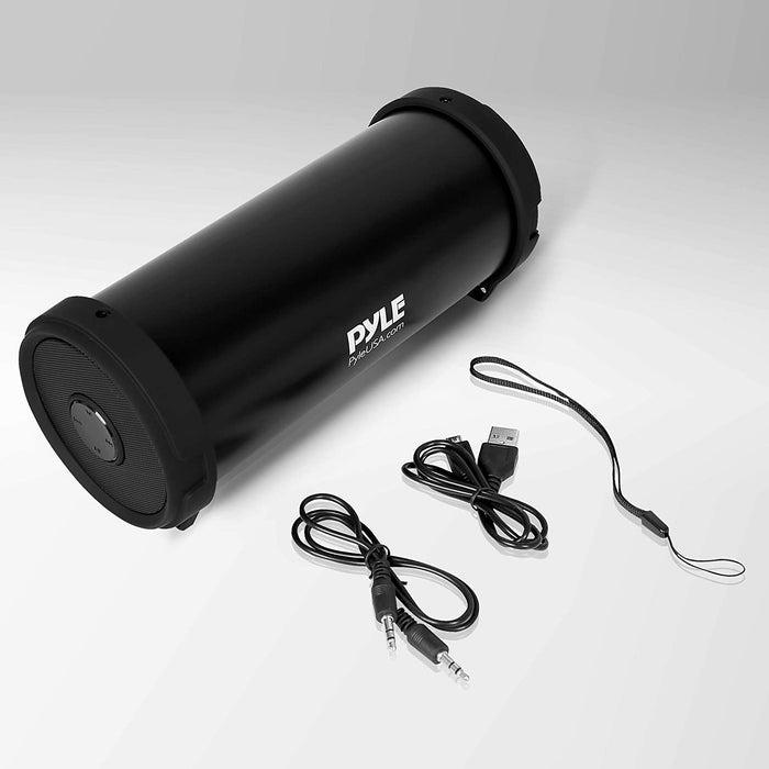 Pyle Surround Portable Bluetooth Speaker Boombox Stereo System, MP3/USB/FM Radio with Auto-Tuning