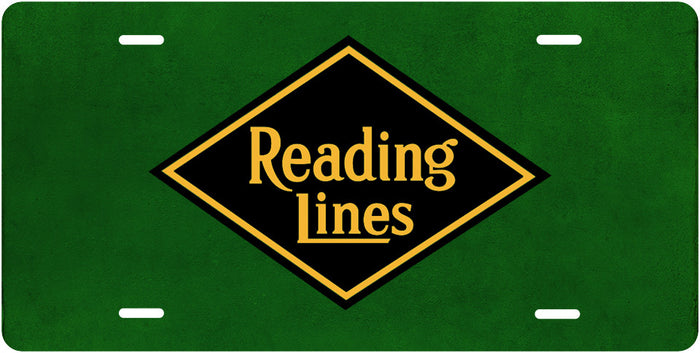Reading Lines License Plate