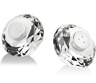 RIO CRYSTAL SALT + PEPPER SHAKERS