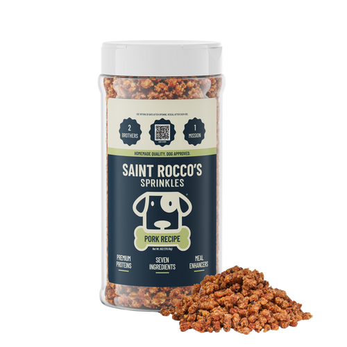 Saint Rocco's Treats - Pork Sprinkles - 8 pack - Dog.Dog.Cat.