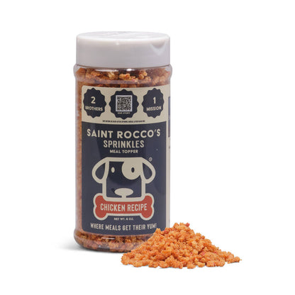 Saint Rocco's Treats - Chicken Sprinkles (6oz) - Dog.Dog.Cat.