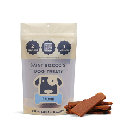 Saint Rocco's Treats - Wild-Caught Alaskan Salmon (16oz) - Dog.Dog.Cat.