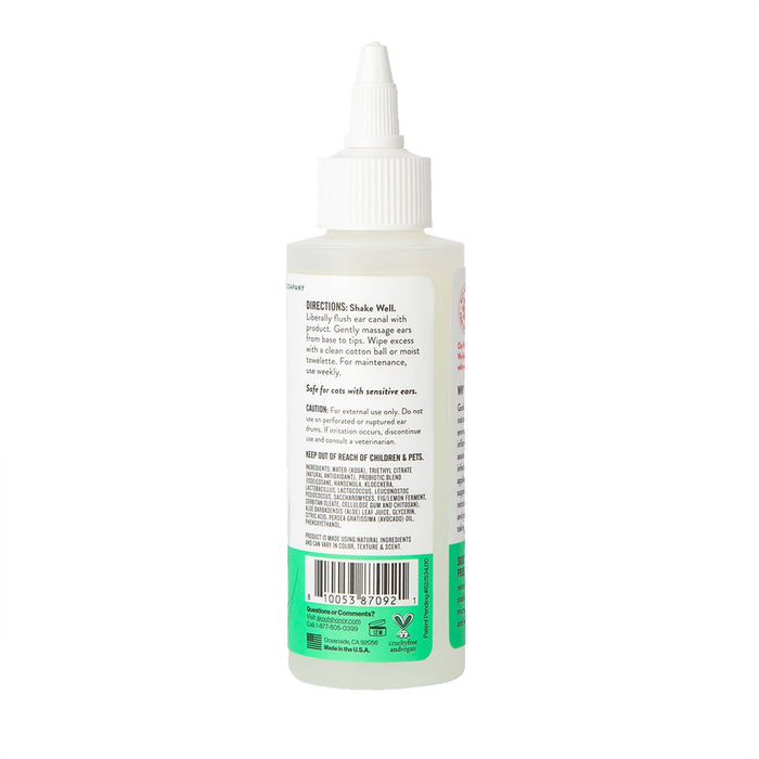 Pet Palette Distribution - Skout's Honor Cat Probiotic Ear Cleaner 4oz - Dog.Dog.Cat.