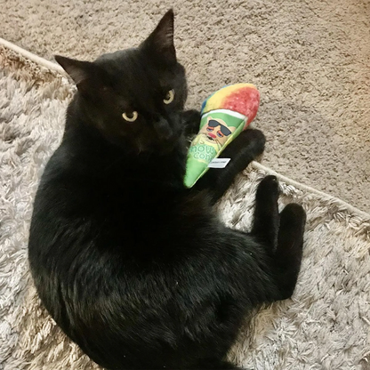 SmarterPaw | Meowijuana & Doggijuana - Meowijuana® Get Chilled Snow Cone Refillable Cat Toy - Dog.Dog.Cat.