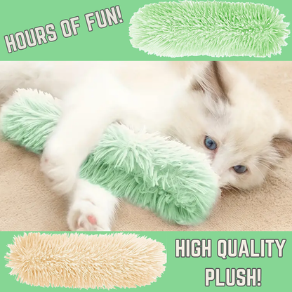 Smokey's Stash - Cat Toy Pillows 3 Pack Soft & Durable Crinkle Ball & Catnip