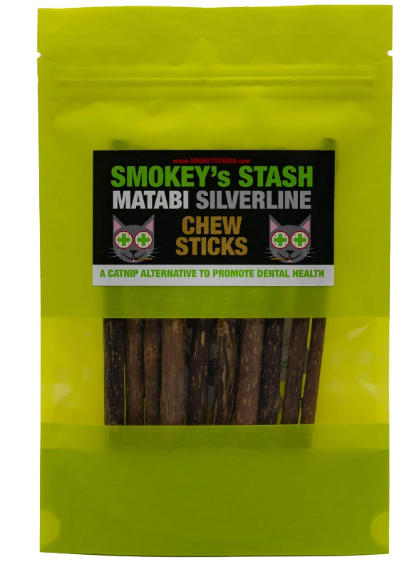 Smokey's Stash - Smokey's Stash 10 pack Silvervine Sticks Catnip Alternative