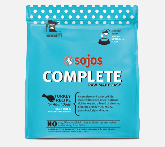 SOJOS Complete Adult Dog Food - Turkey - Dog.Dog.Cat.