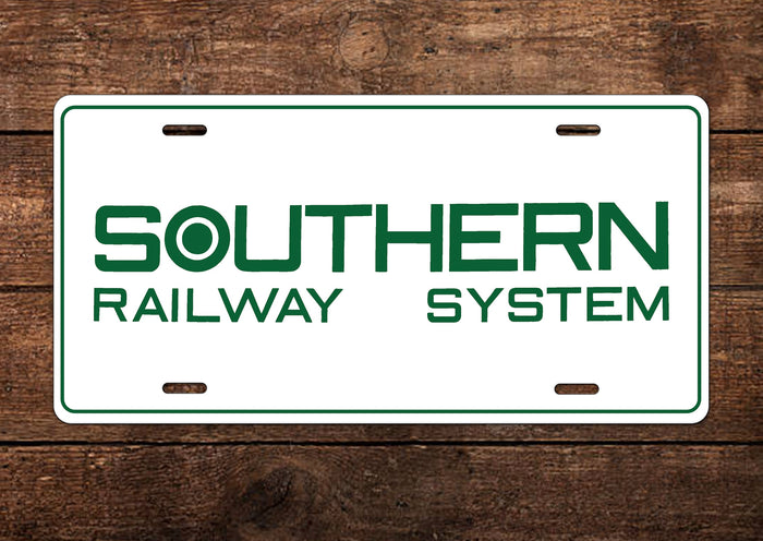 Southern Railway System License Plate
