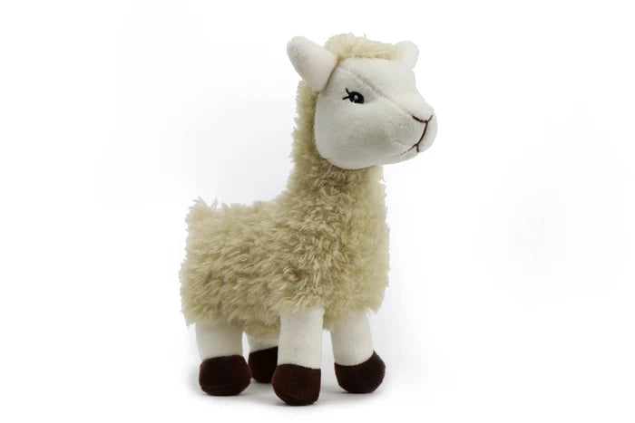 Steeldog Llama Dog Toy — Crinkle Plush with Tennis Ball Body