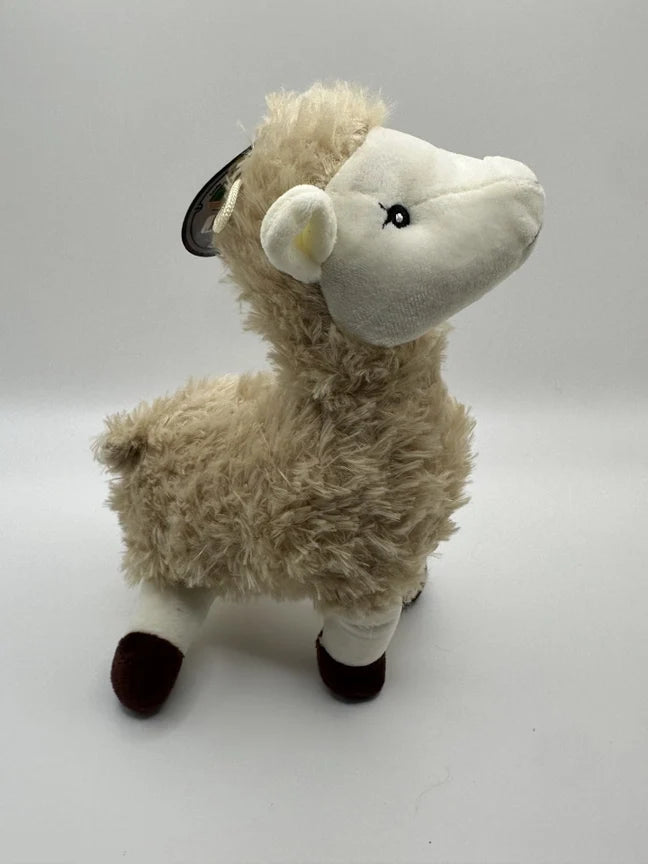 Steeldog Llama Dog Toy — Crinkle Plush with Tennis Ball Body