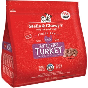 Stella & Chewy Frozen Dog Food - Turkey - Dog.Dog.Cat.