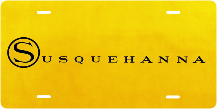 Susquehanna License Plate