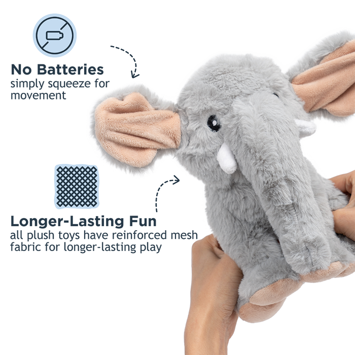 Tall Tails - Animated Elephant Dog Toy