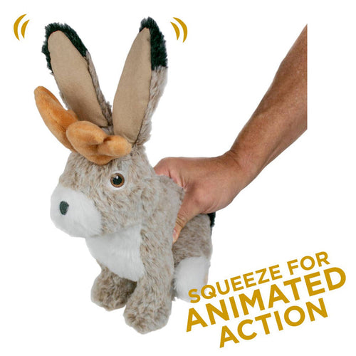 Tall Tails - Animated Jackalope Dog Toy - Dog.Dog.Cat.
