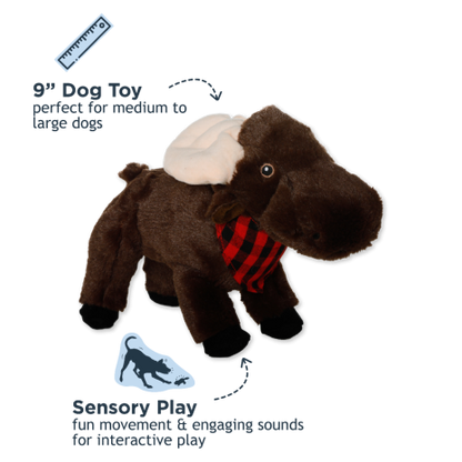 Tall Tails - Animated Moose 11"