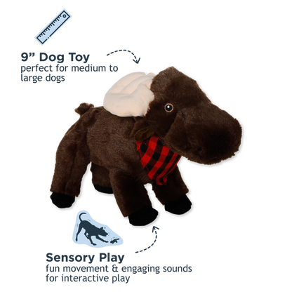 Tall Tails - Animated Moose Dog Toy