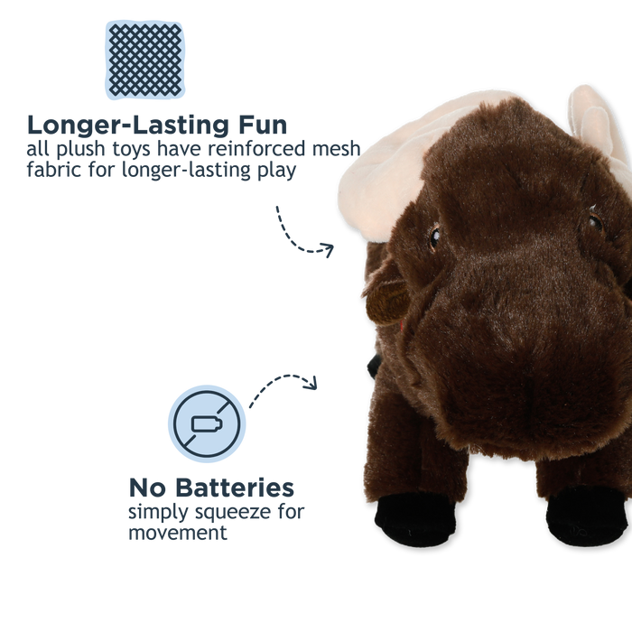 Tall Tails - Animated Moose Dog Toy