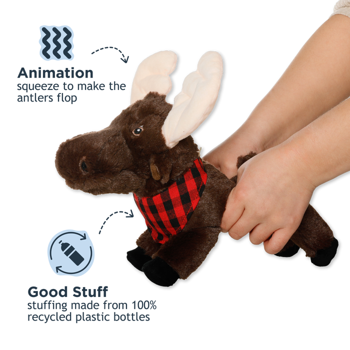 Tall Tails - Animated Moose Dog Toy
