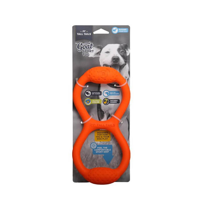 Tall Tails - GOAT Natural Rubber Tug Dog Toy - Dog.Dog.Cat.