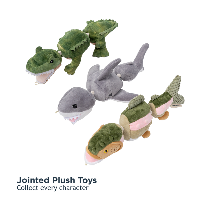 Tall Tails - Trout Jointed Shake Play Dog Toy