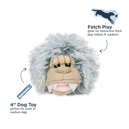 Tall Tails - Yeti 2-in-1 Fetch Ball Dog Toy - Dog.Dog.Cat.