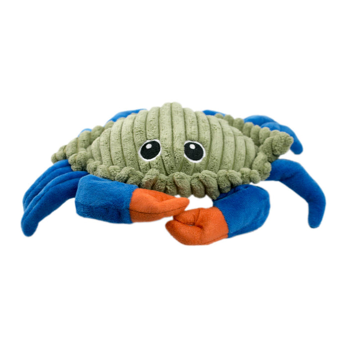 Tall Tails Animated Crab Dog Toy – 9" Plush Squeaker - Dog.Dog.Cat.