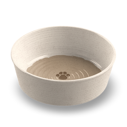 TarHong Rustic Paw Pet Feeder — Bamboo Melamine