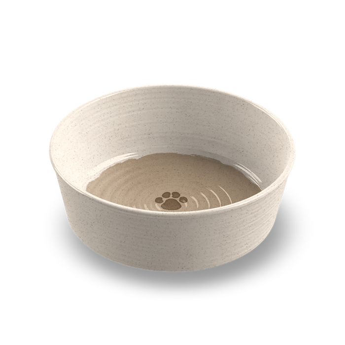 TarHong Rustic Paw Pet Feeder — Bamboo Melamine