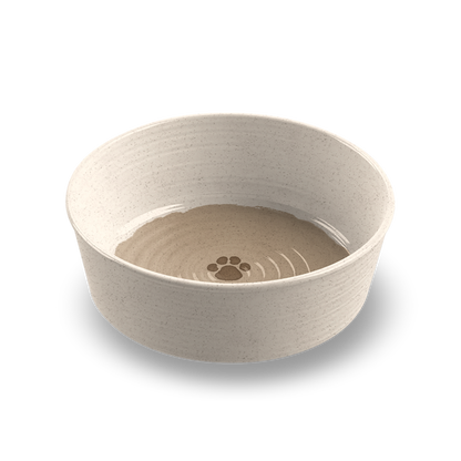 TarHong Rustic Paw Pet Feeder — Bamboo Melamine