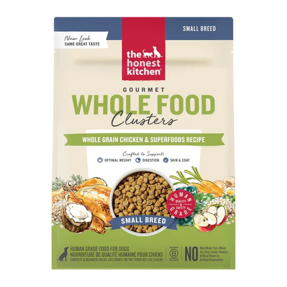 The Honest Kitchen Clusters – Small Breed Whole Grain Chicken Dog Food - Dog.Dog.Cat.