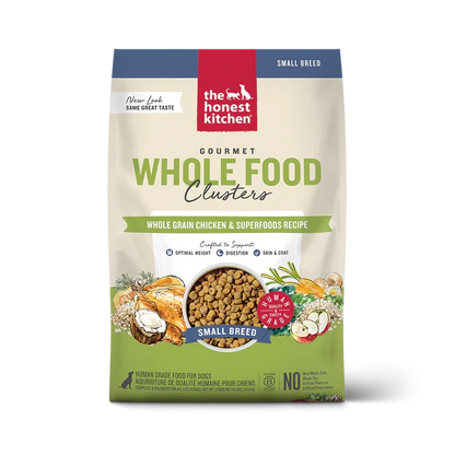 The Honest Kitchen Clusters – Small Breed Whole Grain Chicken Dog Food - Dog.Dog.Cat.