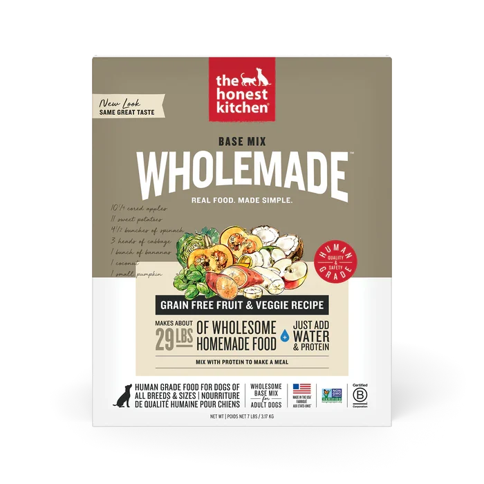 The Honest Kitchen Grain-Free Veggie & Fruit Base Mix - 7 lb