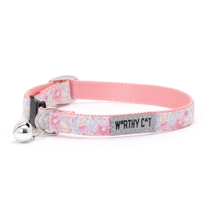 The Worthy Dog - Fancy Floral Cat Collar