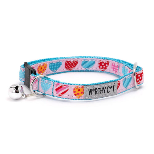 The Worthy Dog - Love is Love Cat Collar